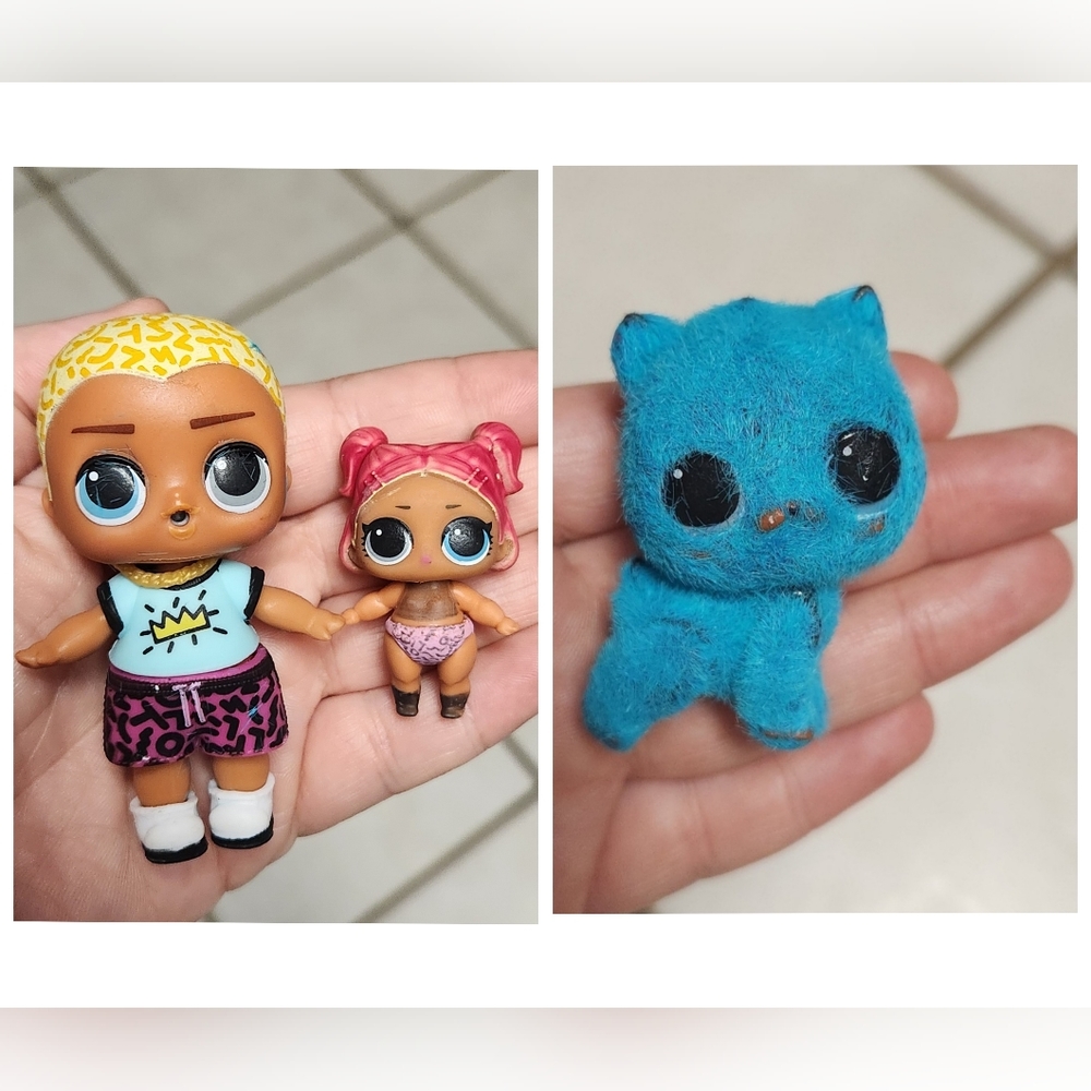 MGA LOL Surprise Dolls Under Wraps Series Scribbles Family